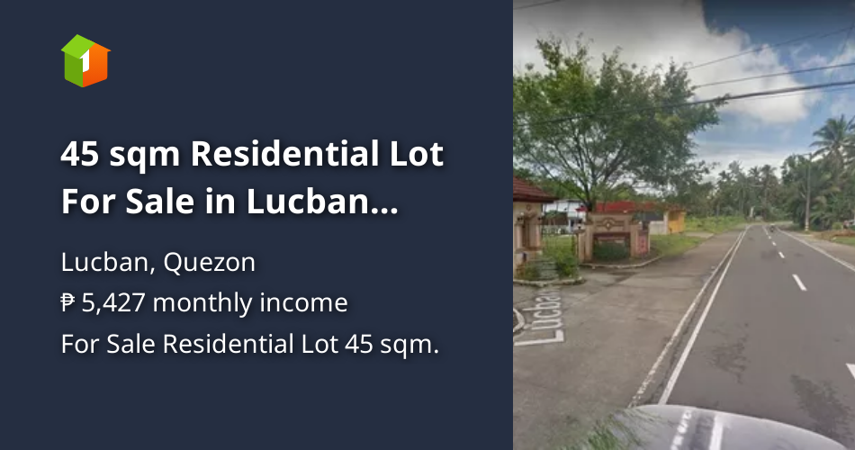 45 sqm Residential Lot For Sale in Lucban Quezon Daniel Cabaña [Lot 🚜