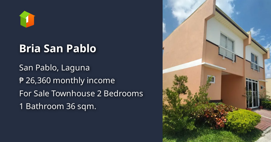 Bria San Pablo [House and Lot 🏘️] (February 2022) in San Pablo, Laguna