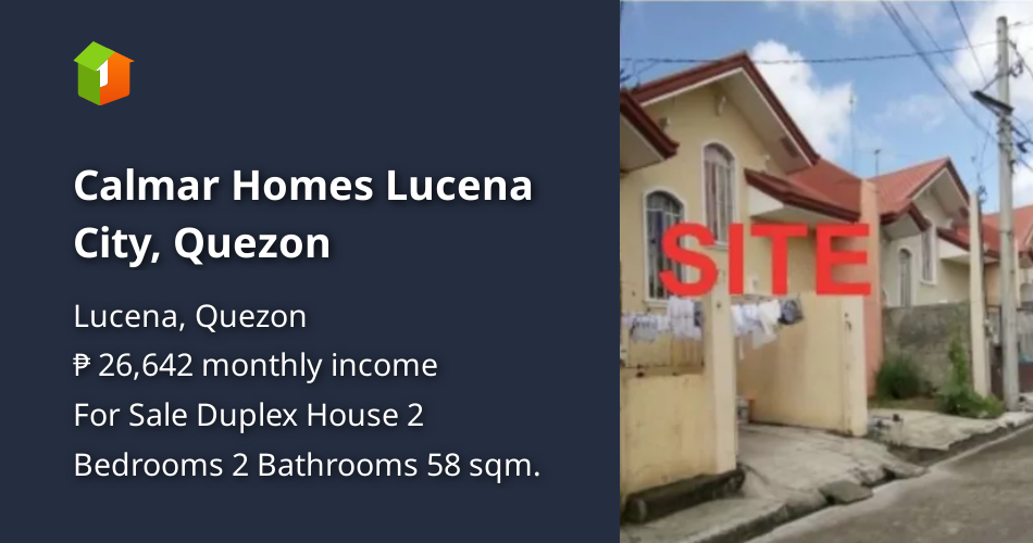 Calmar Homes Lucena City, Quezon [House and Lot 🏘️] (December 2023) in