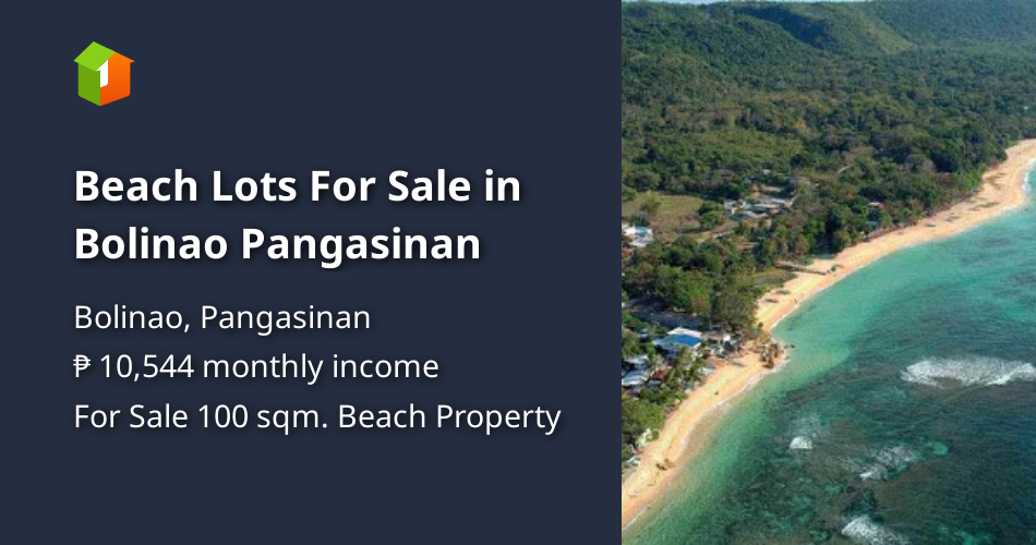 Beach Lots For Sale in Bolinao Pangasinan [Beach Property 🏖️] (September 2024) in Bolinao