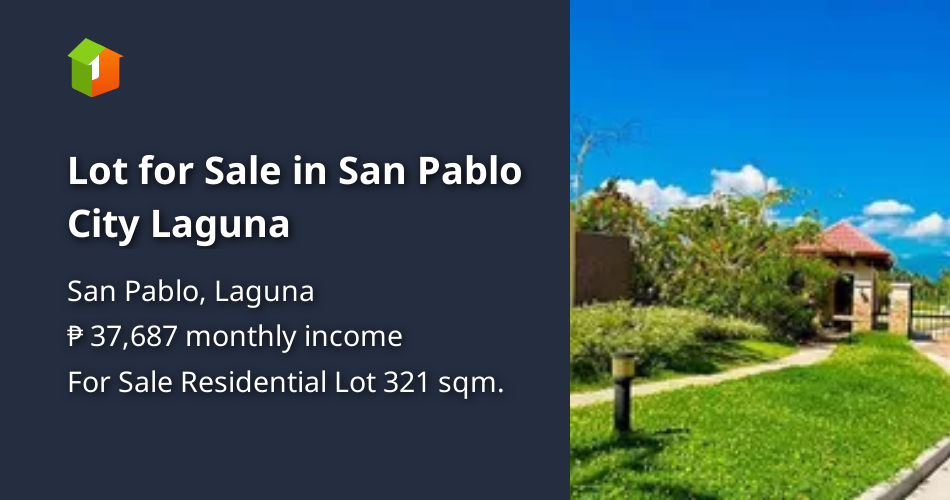 Lot for Sale in San Pablo City Laguna [Lot 🚜] (November 2020) in San