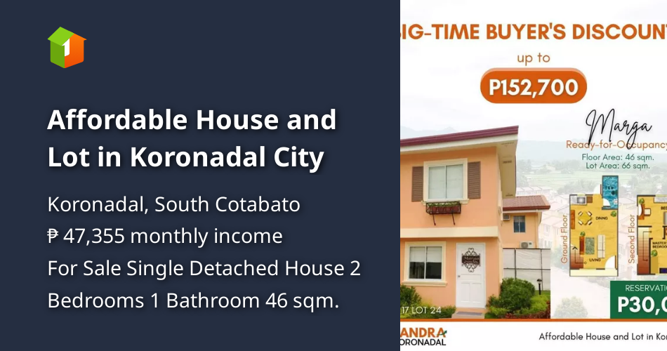 Affordable House and Lot in Koronadal City [House and Lot 🏘️] (July