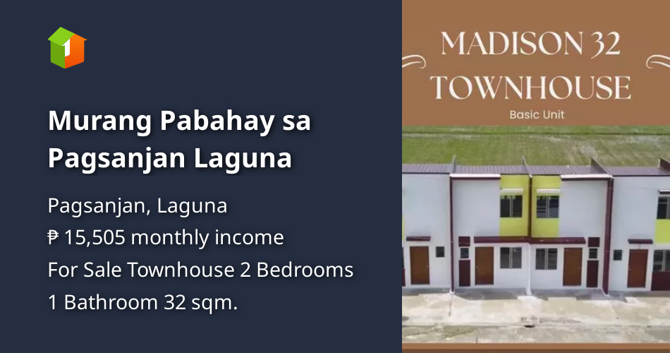 Murang Pabahay sa Pagsanjan Laguna [House and Lot 🏘️] (September 2024) in Pagsanjan, Laguna for sale