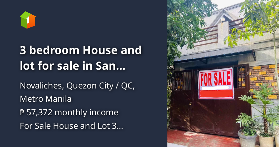 3 bedroom House and lot for sale in San bartolome novaliches Quezon [House and Lot 🏘️] (March