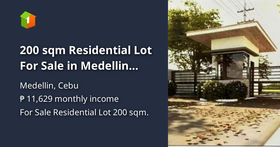 200 sqm Residential Lot For Sale in Medellin Cebu [Lot 🚜] (August 2023