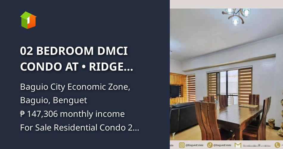 Photo inspiration: Gallery Detail: 02 Bedroom Dmci Condo At Outlook Ridge Residences Baguio City