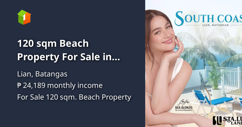120 sqm Beach Property For Sale in Lian Batangas [Beach Property 🏖️