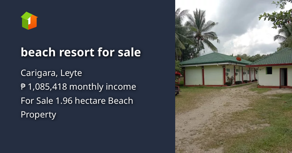 Beach resort for sale [Beach Property 🏖️] (May 2024) in Carigara, Leyte