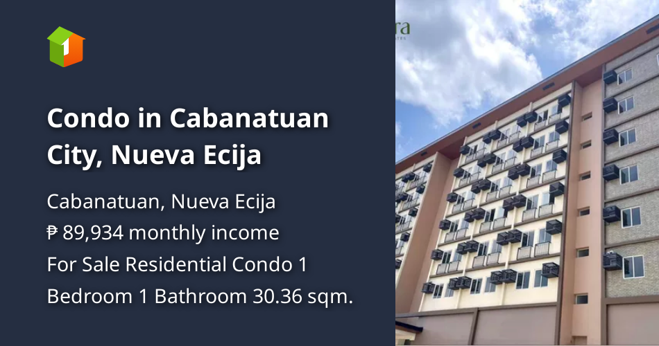 Condo in Cabanatuan City, Nueva Ecija [Condo 🏙️] (September 2023) in