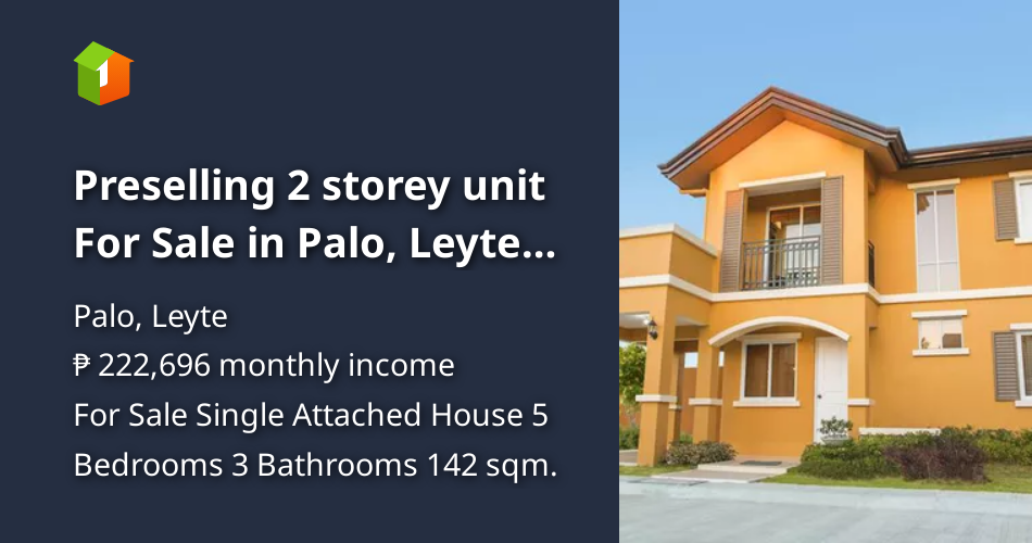 Preselling 2 storey unit For Sale in Palo, Leyte with 5 bedrooms [House