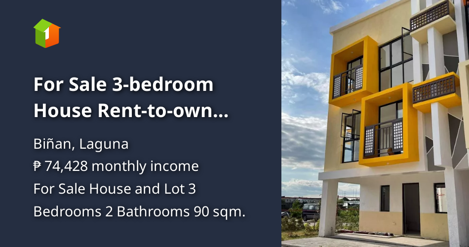 For Sale 3bedroom House Renttoown Binan Laguna [House and Lot 🏘️