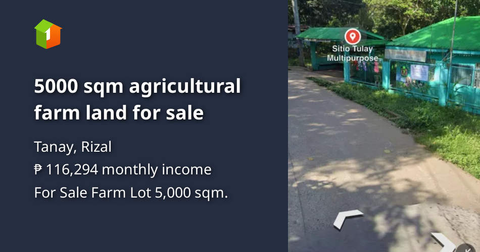 5000 sqm agricultural farm land for sale [Lot 🚜] (May 2024) in Tanay