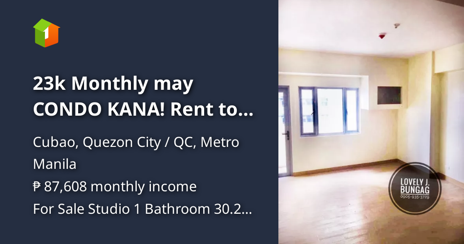 23k Monthly may CONDO KANA! Rent to own in Gateway Cubao [Condo 🏙️