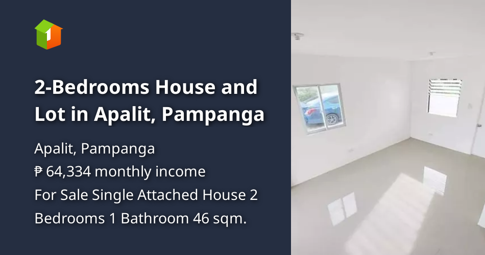 2Bedrooms House and Lot in Apalit, Pampanga [House and Lot 🏘️] (August