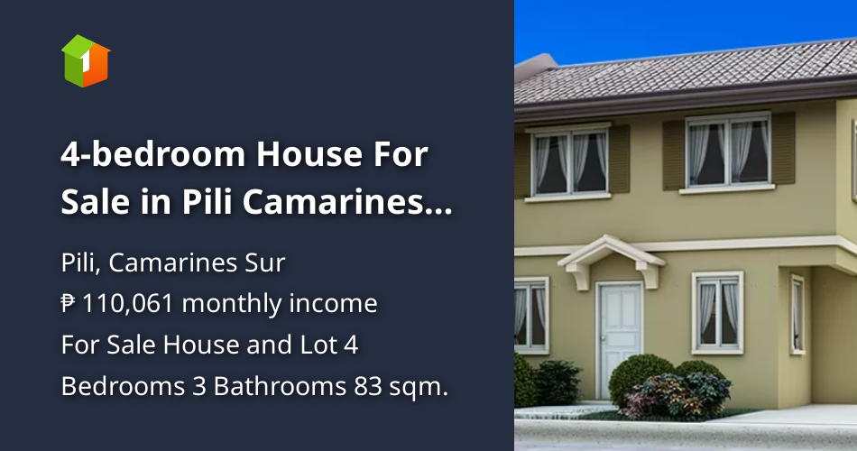 4bedroom House For Sale in Pili Camarines Sur [House and Lot 🏘️