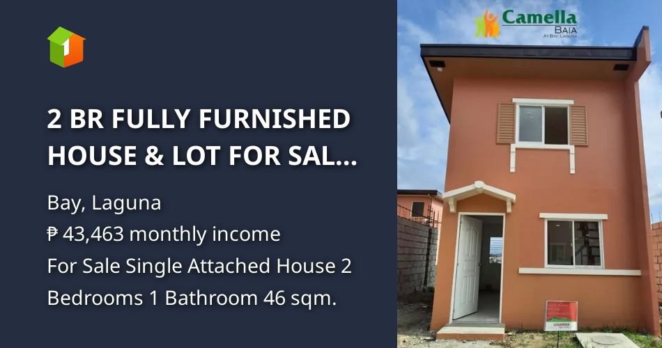 2 BR FULLY FURNISHED HOUSE & LOT FOR SALE in LOS BANOS LAGUNA [House