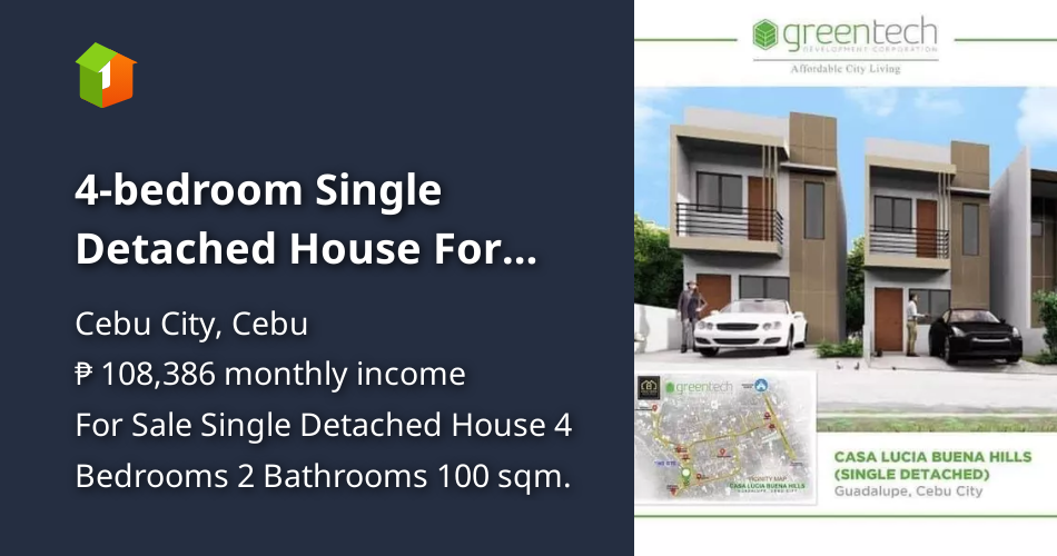 4bedroom Single Detached House For Sale in Guadalupe Cebu City Cebu