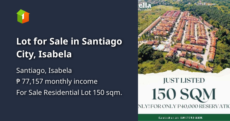 Lot for Sale in Santiago City, Isabela [Lot 🚜] (September 2023) in Santiago, Isabela for sale