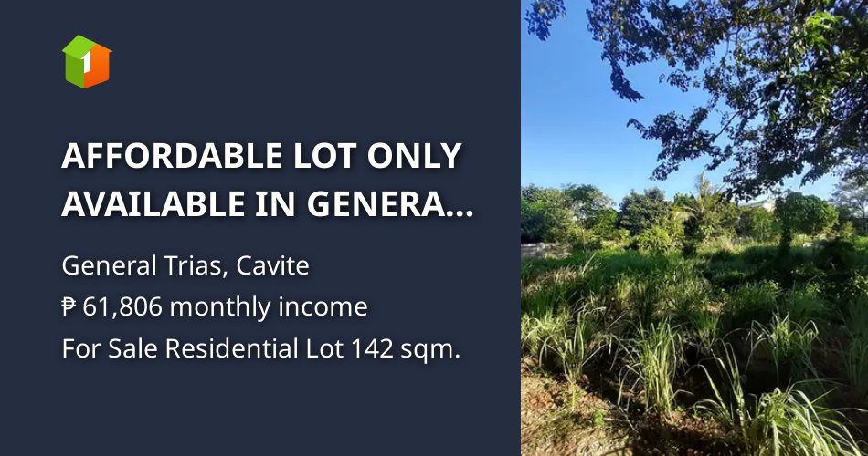 AFFORDABLE LOT ONLY AVAILABLE IN GENERAL TRIAS CAVITE [Lot 🚜] (May 2022