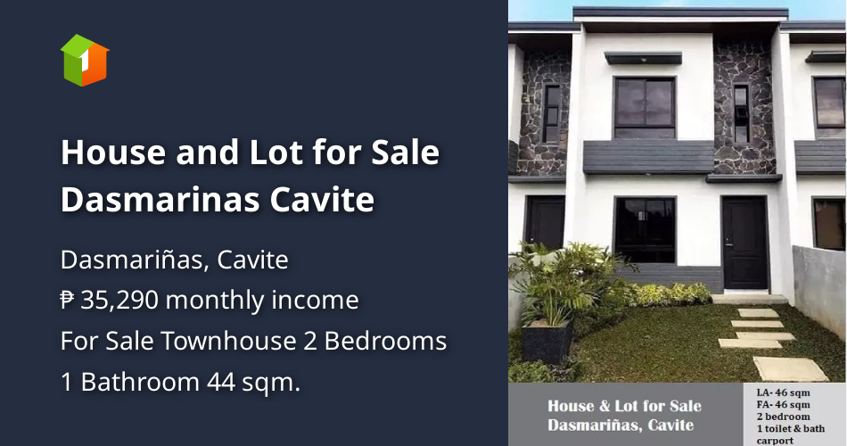 House and Lot for Sale Dasmarinas Cavite [House and Lot 🏘️] (July 2024) in Dasmariñas, Cavite