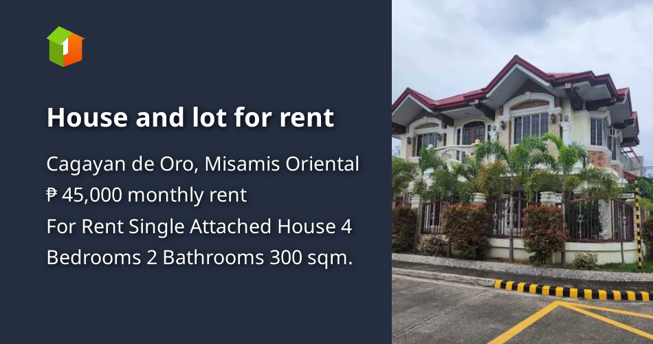 House and lot for rent [House and Lot 🏘️] (January 2024) in Cagayan de Oro, Misamis Oriental for