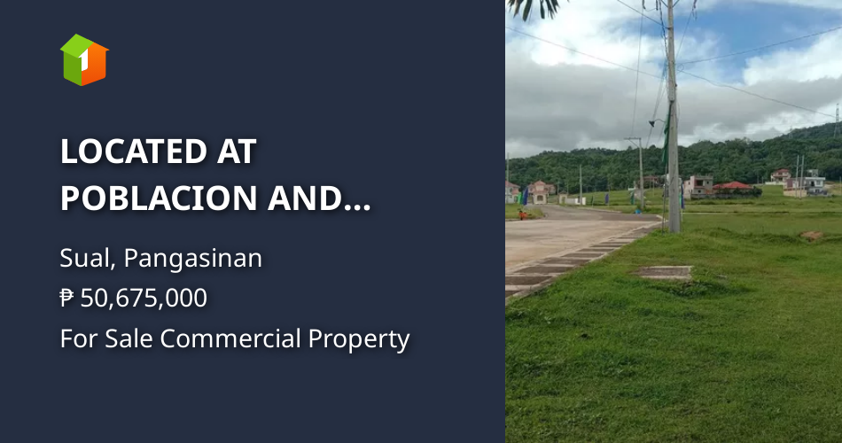 LOCATED AT POBLACION AND BESIDE HIGHWAY Property 🏭