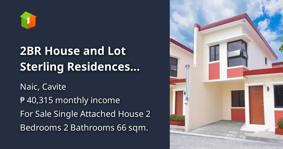 2BR House and Lot Sterling Residences One For Sale in Naic Cavite