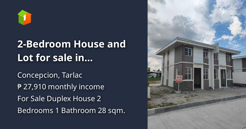 2Bedroom House and Lot for sale in Concepcion Tarlac [House and Lot 🏘️