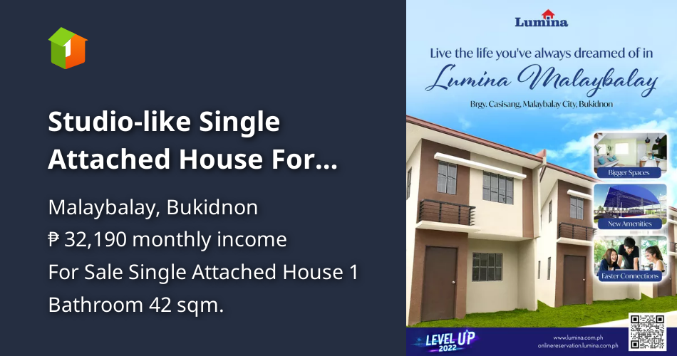 Studiolike Single Attached House For Sale in Malaybalay Bukidnon