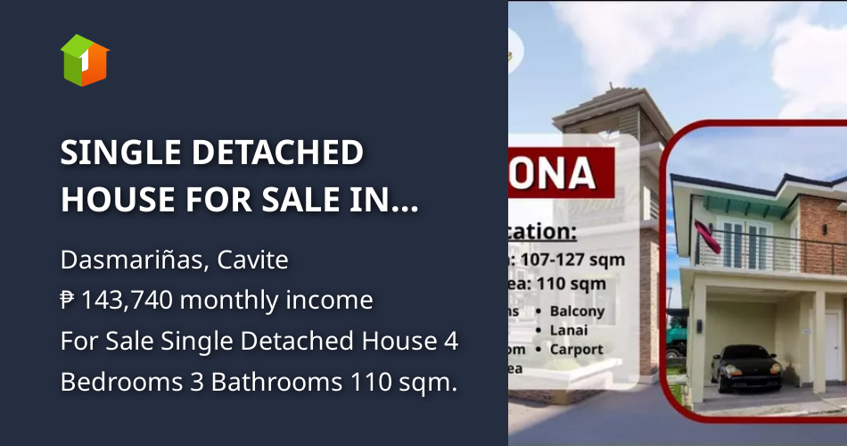 SINGLE DETACHED HOUSE FOR SALE IN DASMA NEAR LA SALLE [House and Lot 🏘️