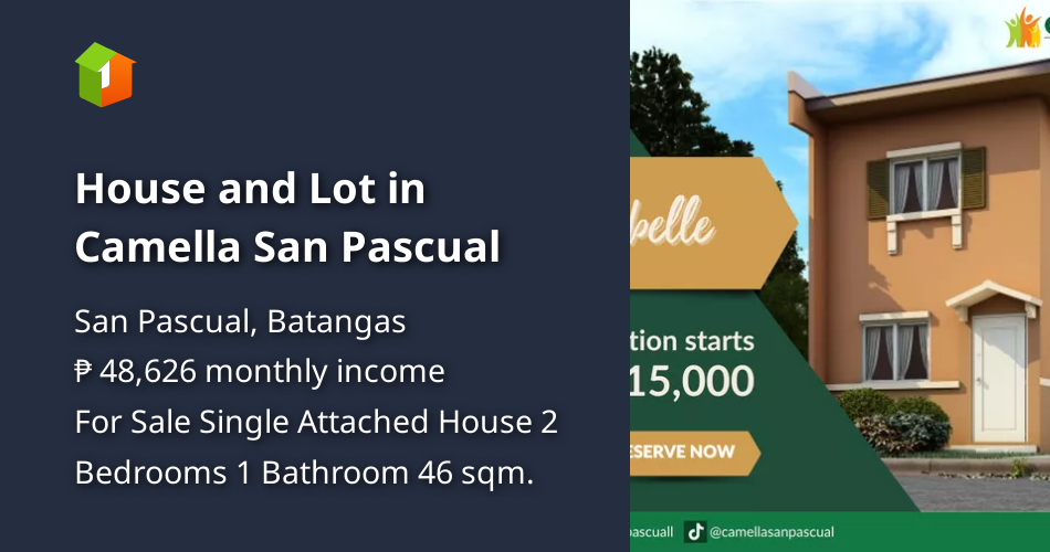 House and Lot in Camella San Pascual [House and Lot 🏘️] (March 2024) in