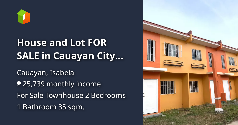 House and Lot FOR SALE in Cauayan City Isabela Ready For Occupancy