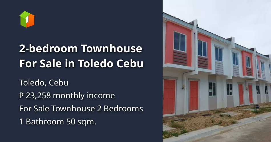 2bedroom Townhouse For Sale in Toledo Cebu [House and Lot 🏘️] (June 2023) in Toledo, Cebu for sale