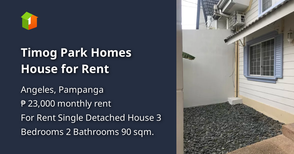 Timog Park Homes House for Rent [House and Lot 🏘️] (November 2023) in