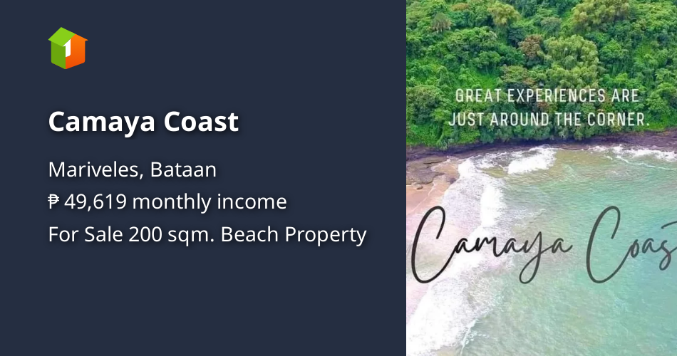 Camaya Coast [Beach Property 🏖️] (March 2023) in Mariveles, Bataan for sale