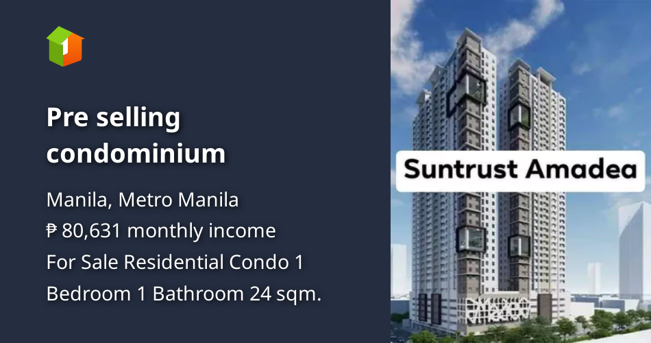 Pre selling condominium [Condos 🏙️] (July 2024) in Manila, Metro Manila ...