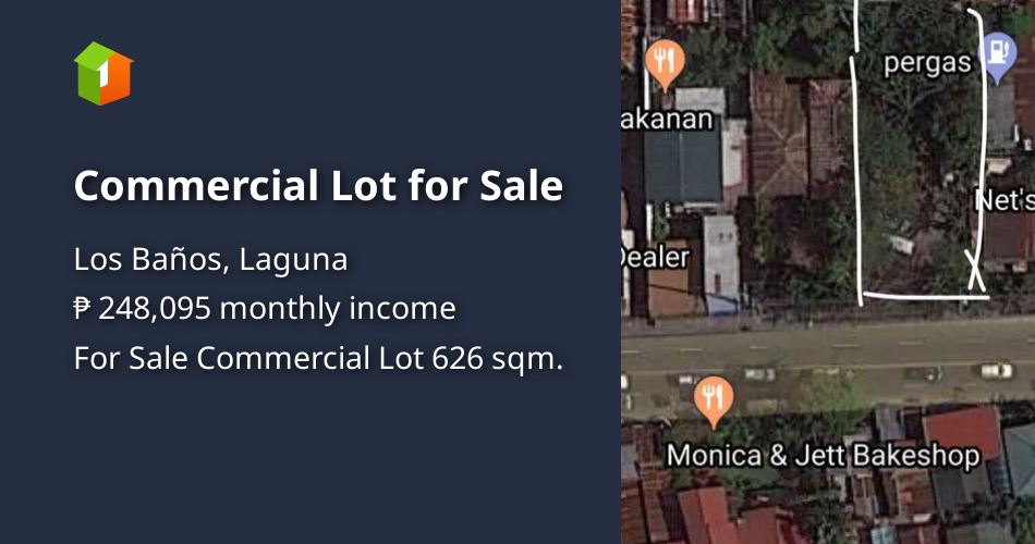 Commercial Lot for Sale [Lot 🚜] (December 2023) in Los Baños, Laguna