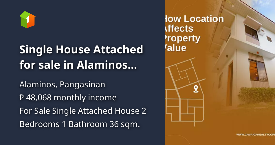 Single House Attached for sale in Alaminos City Pangasinan [House and