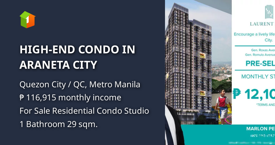 Fresh Look at High End Condo In Araneta City Condos October 2024 In