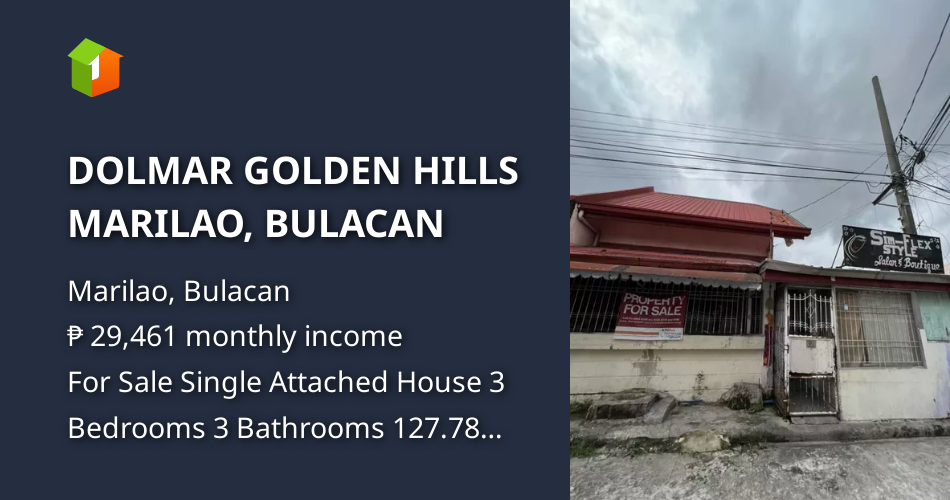 DOLMAR GOLDEN HILLS MARILAO, BULACAN [House and Lot 🏘️] (October 2023
