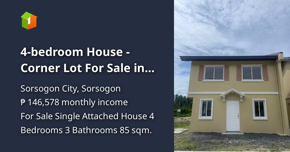 4bedroom House Corner Lot For Sale in Sorsogon City Sorsogon [House