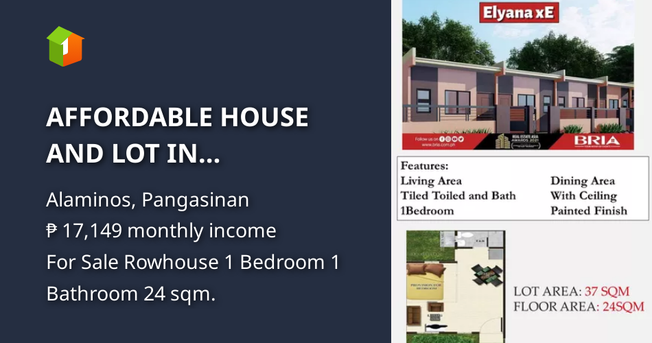 AFFORDABLE HOUSE AND LOT IN PANGASINAN(FOR OFW) [House and Lot 🏘️