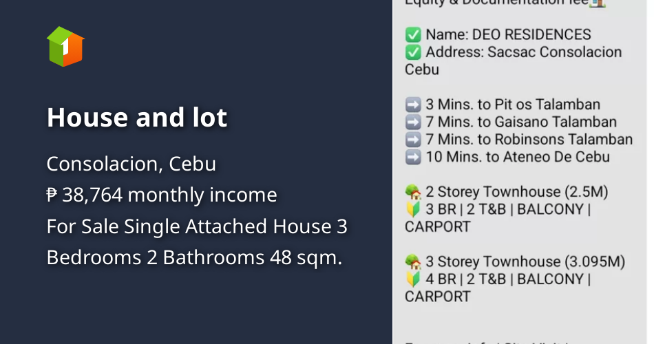 House and lot [House and Lot 🏘️] (September 2022) in Consolacion, Cebu