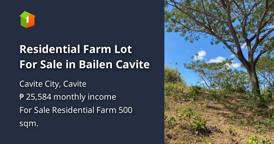 Residential Farm Lot For Sale in Bailen Cavite [Lot 🚜] (March 2024) in Cavite City, Cavite for sale