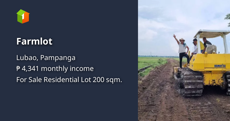 Farmlot [Lot 🚜] (September 2023) in Lubao, Pampanga for sale