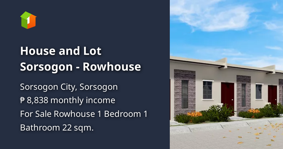 House and Lot Sorsogon Rowhouse [House and Lot 🏘️] (January 2023) in
