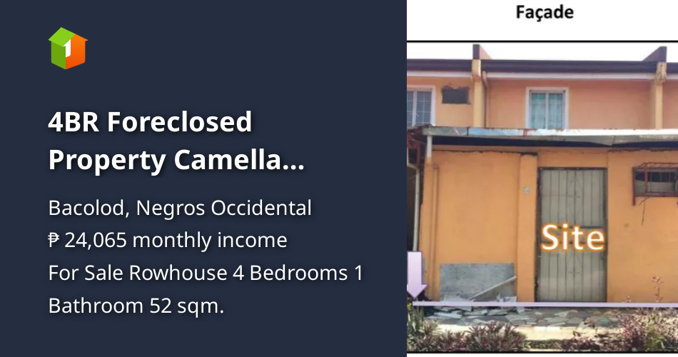 4BR Foreclosed Property Camella Lessandra, Bata, Bacolod City [House