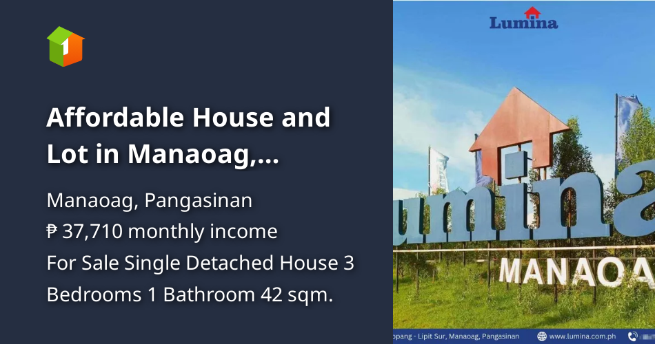 Affordable House and Lot in Manaoag, Pangasinan [House and Lot 🏘️] (March 2024) in Manaoag