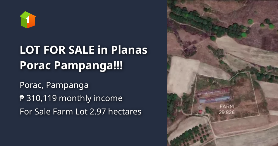 LOT FOR SALE in Planas Porac Pampanga!!! [Lot 🚜] (April 2022) in Porac