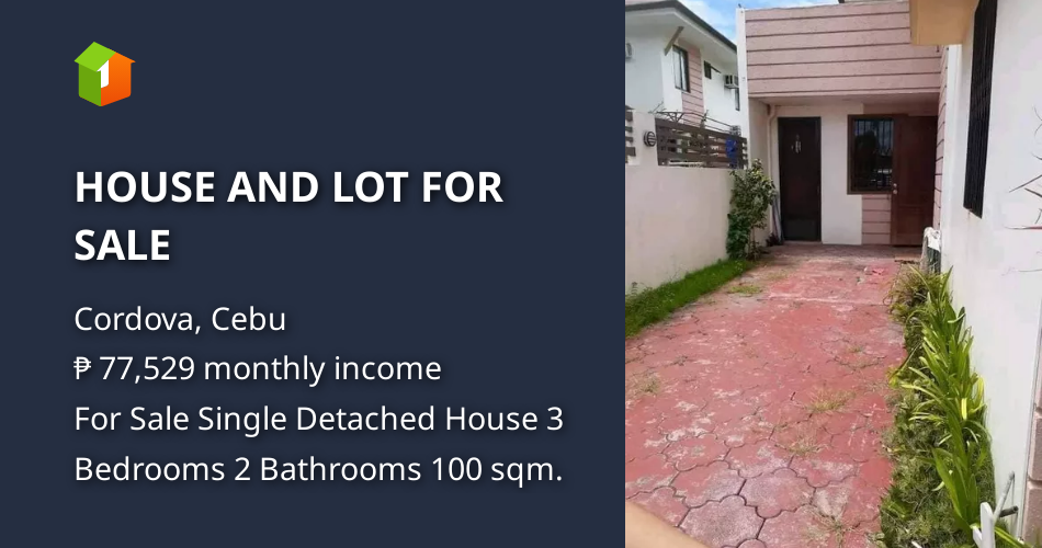 HOUSE AND LOT FOR SALE [House and Lot 🏘️] (July 2024) in Cordova, Cebu